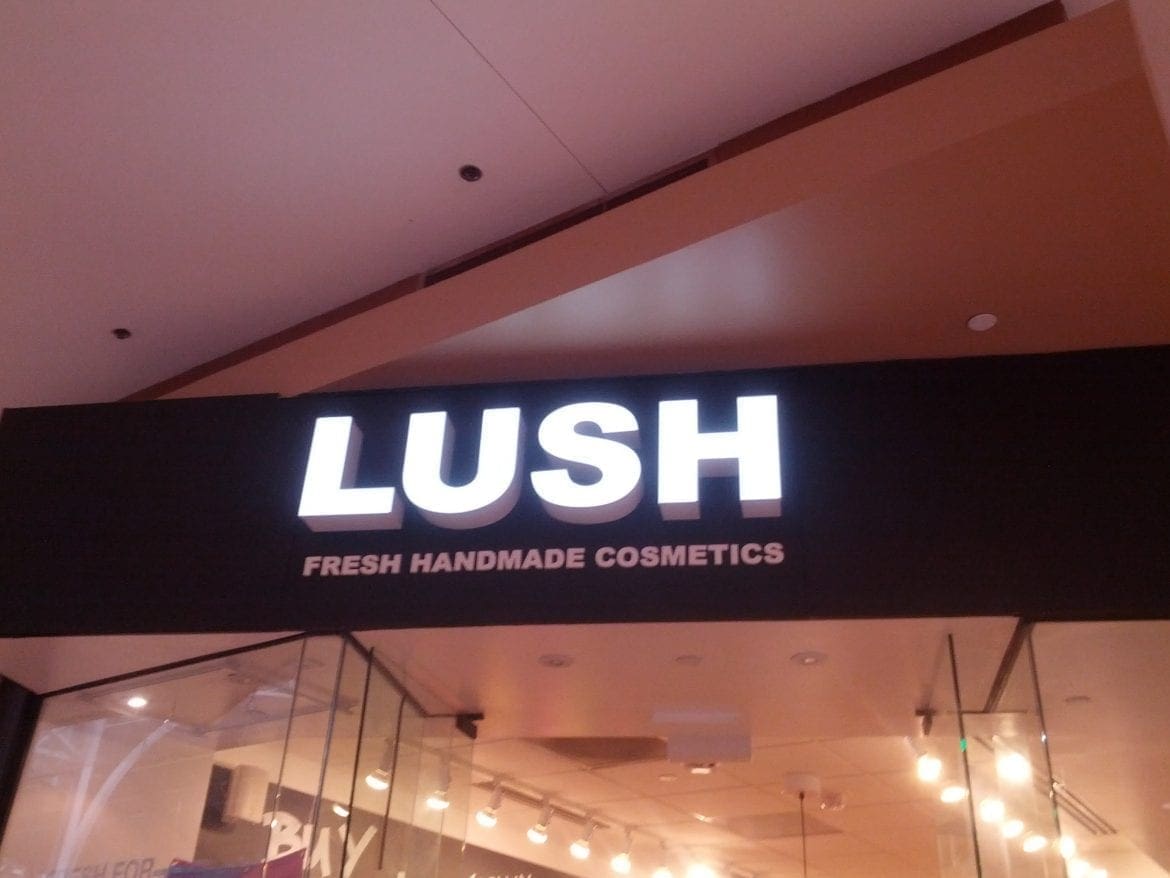 lush sign