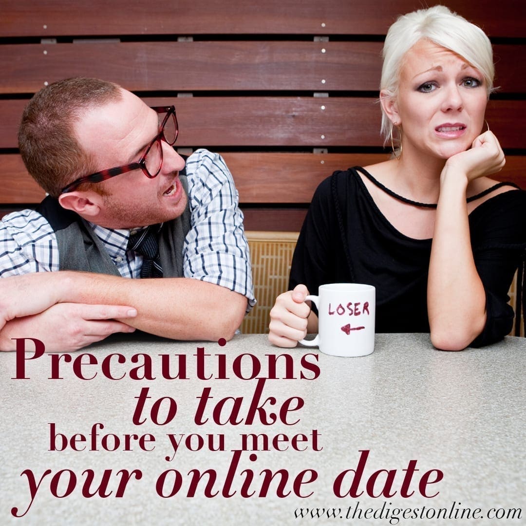 precautions to take for online dating