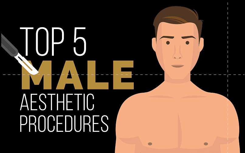 top 5 male aesthetic procedures
