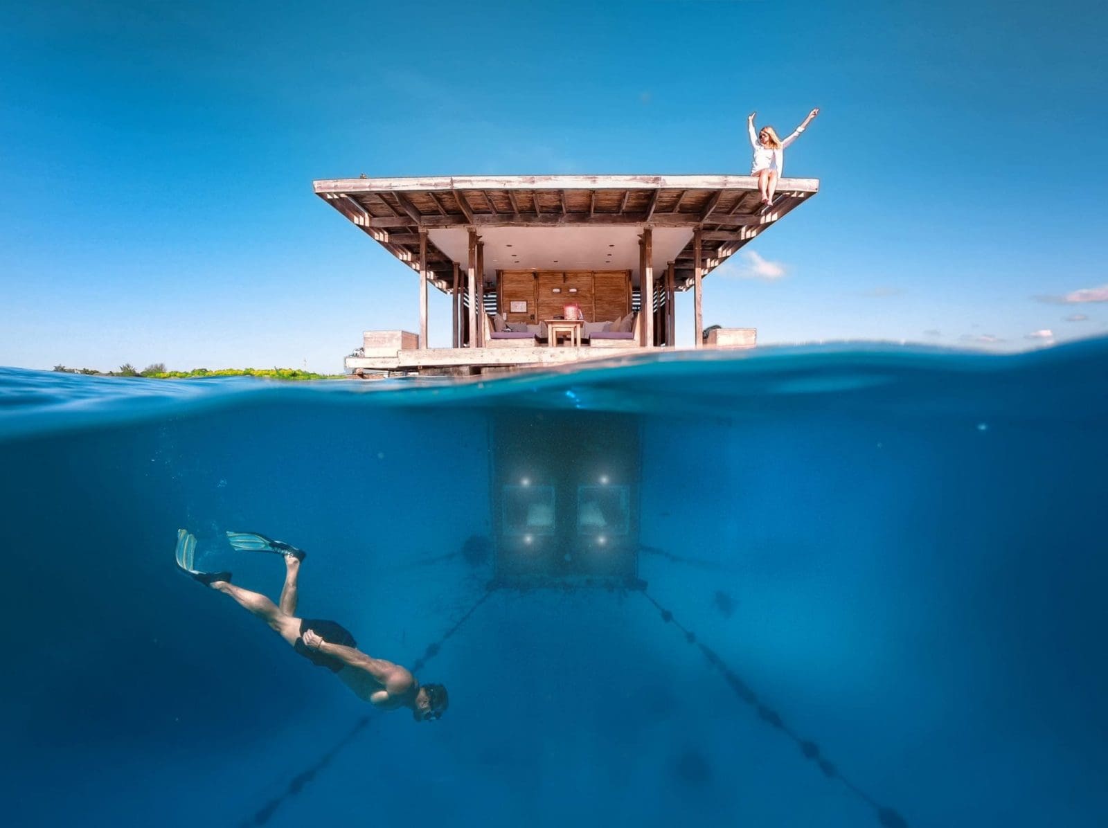 most luxurious underwater hotels