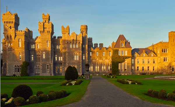 Image of Ashford Castle in County Mayo, Ireland