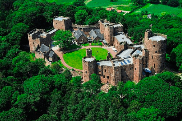 Image of Peckforton Castle in Cheshire, UK