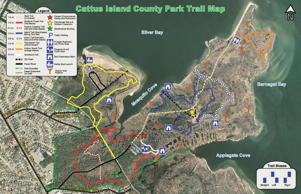 cattus island park map