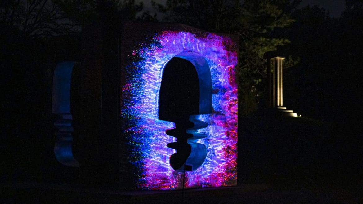 night forms new jersey grounds for sculpture