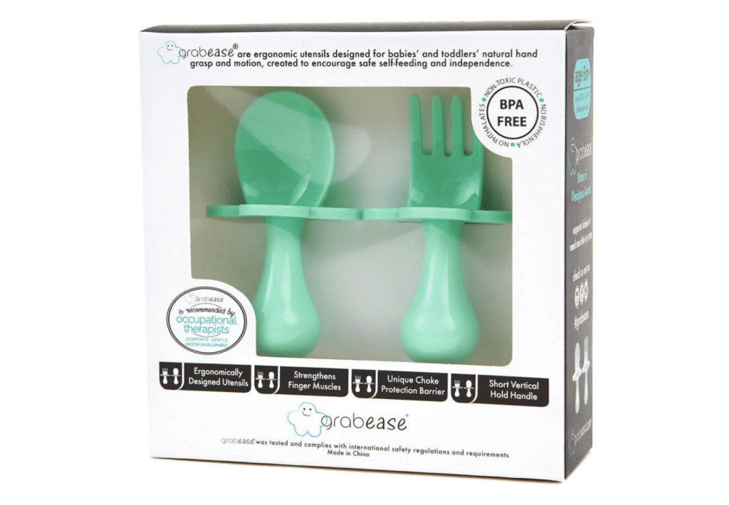 affordable gifts for kids - Ergonomic Utensils with Travel Case