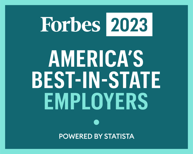 Forbes America's Best In State Employers powered by Statista 
