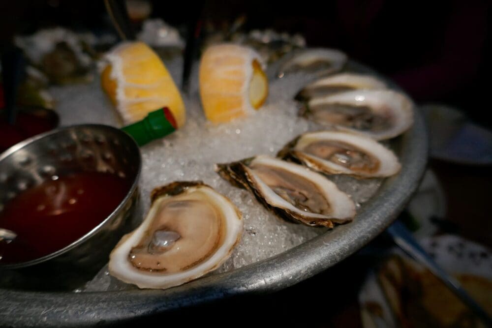 oysters in NJ at Sofia