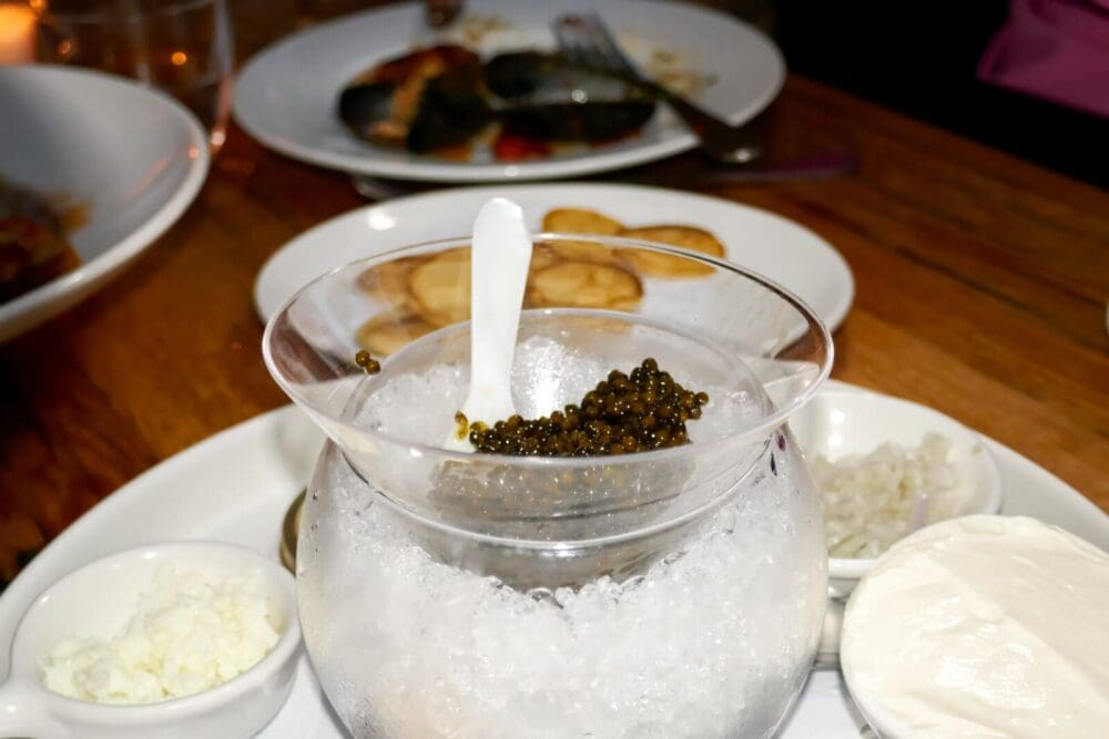 sofia caviar service