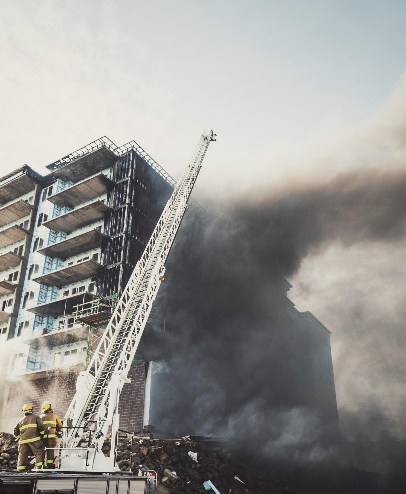 Fire in Edgewater, NJ