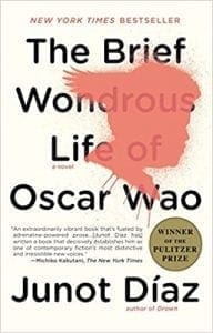 Cover of Junot Díaz's novel "The Brief Wondrous Life of Oscar Wao".