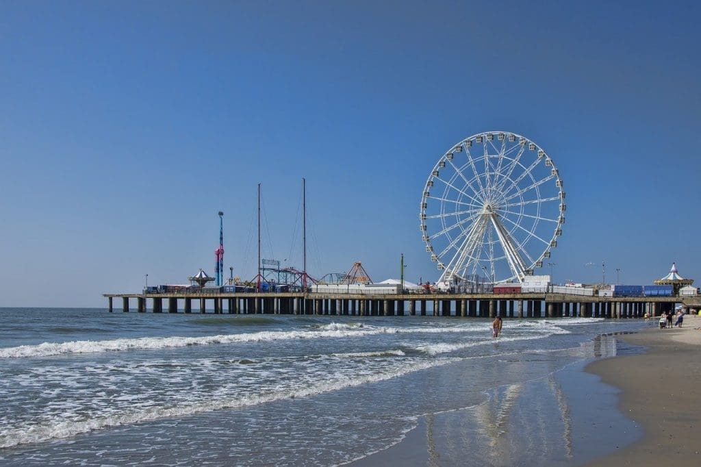 Atlantic City Boardwalk Steel Pier