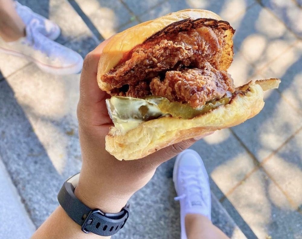 fried chicken sandwich nj