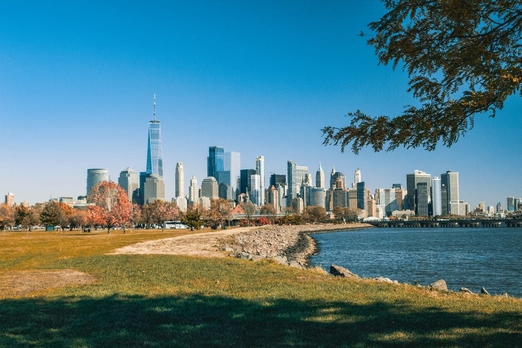 Liberty State Park Skyline