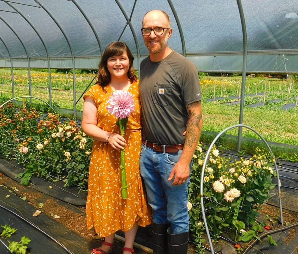 Rebeca and Mark of Moonshot Farm