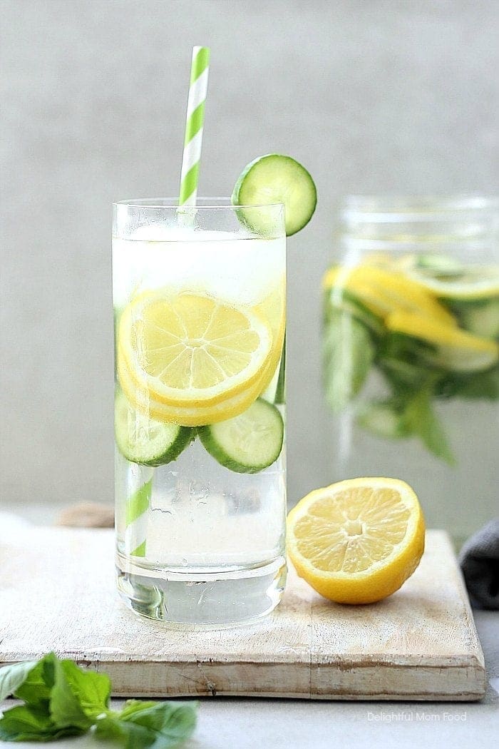 drink lemon water every day