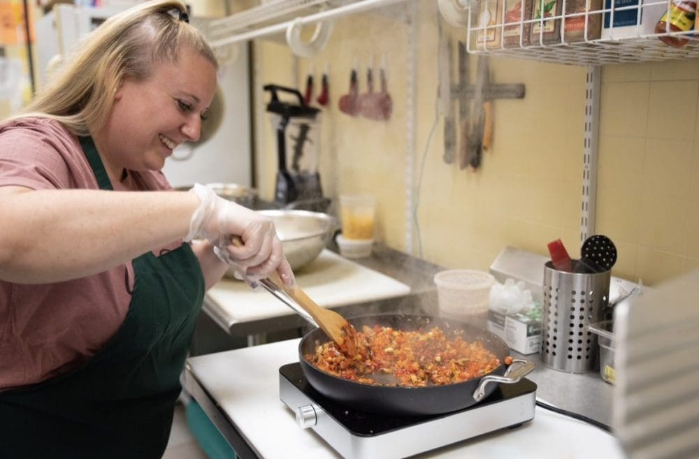 Ilana Ash cooking