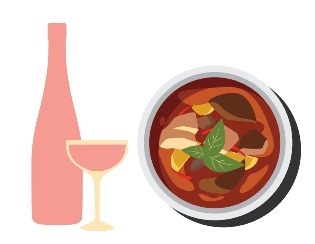 wine pairings for takeout