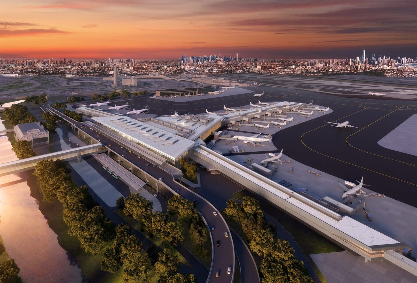 $3 billion newark airport