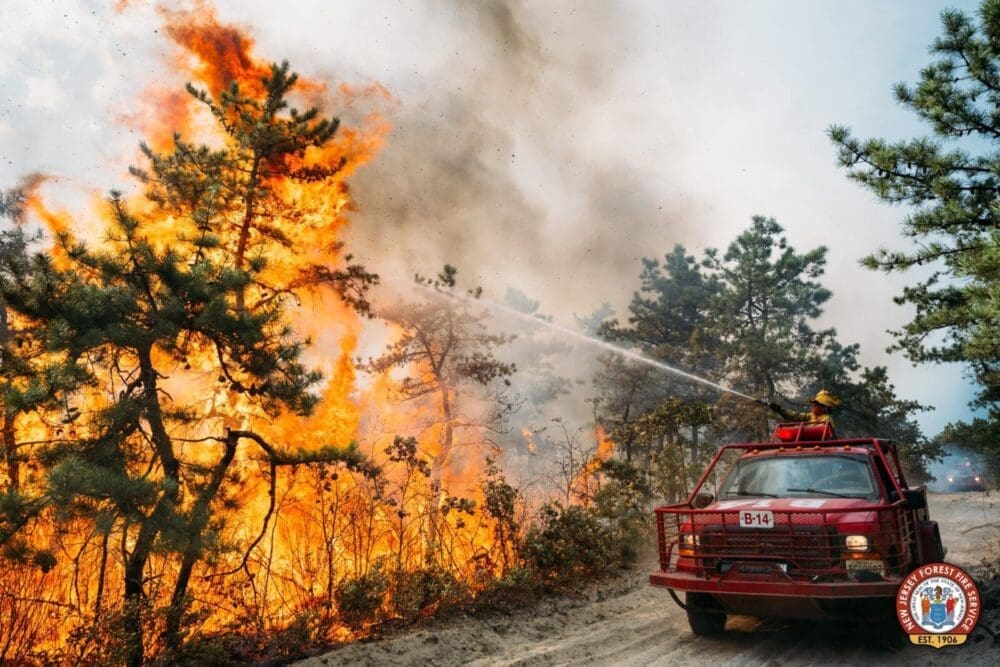 nj wildfire