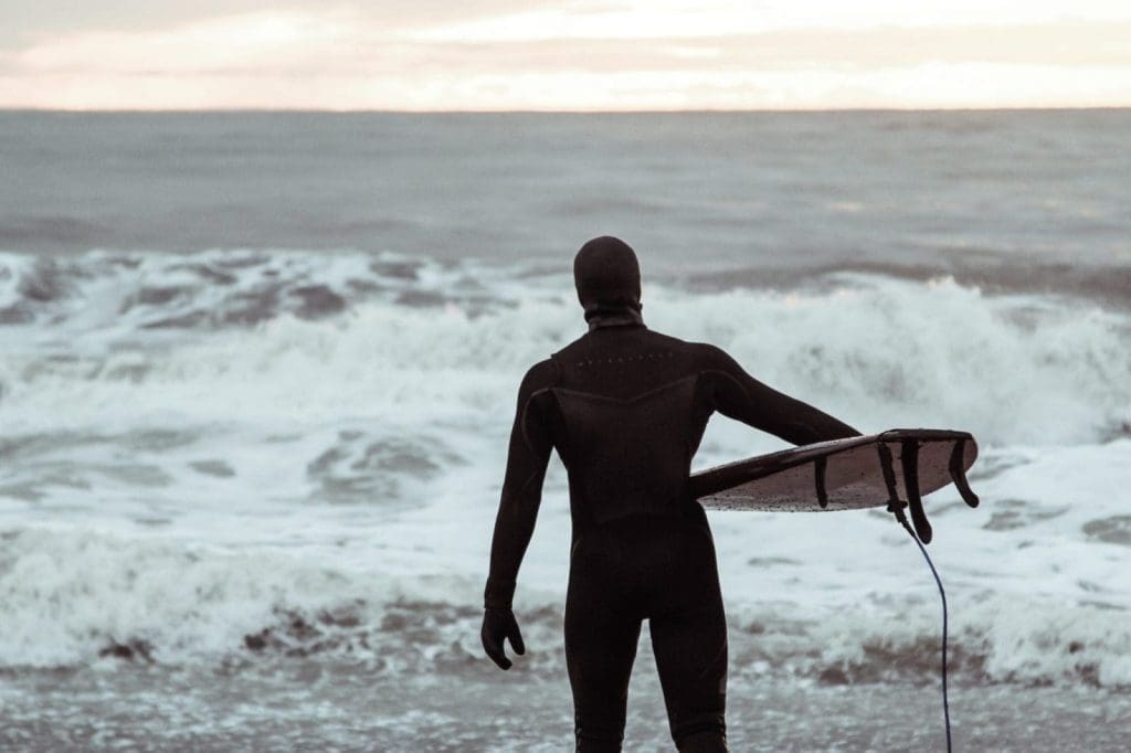 new jersey winter surfing