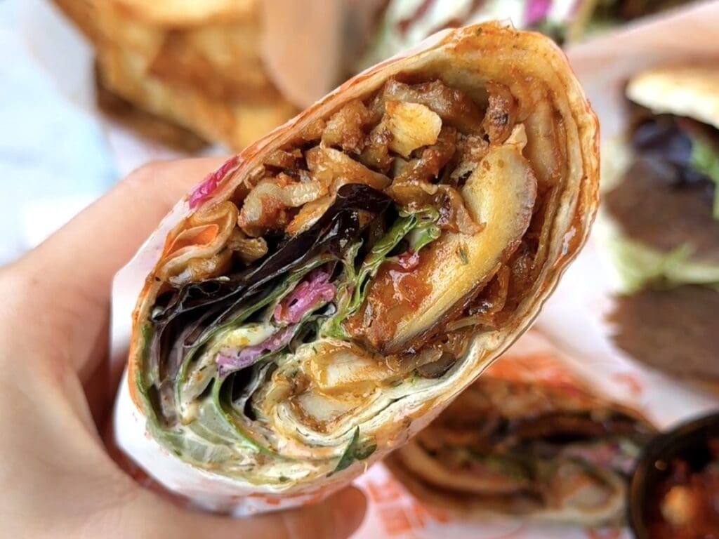 Chicken DoneRight wrap from DoneRight Döner Kebab Hoboken