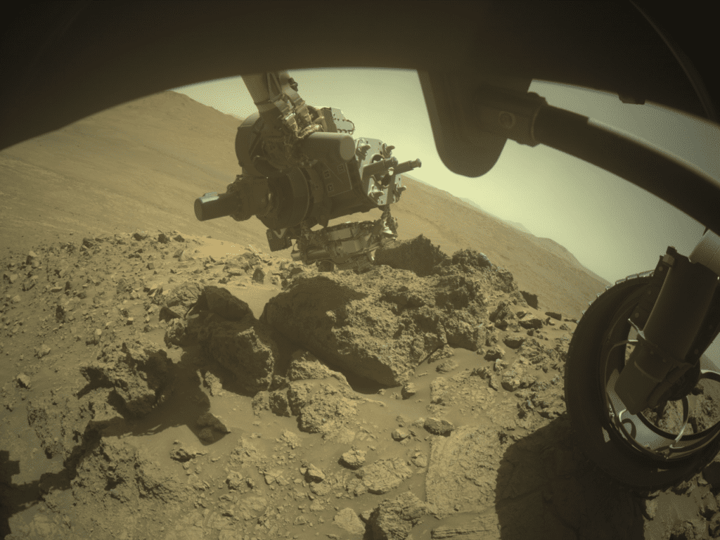 Photo captured by the Mars Perseverance Rover, NASA