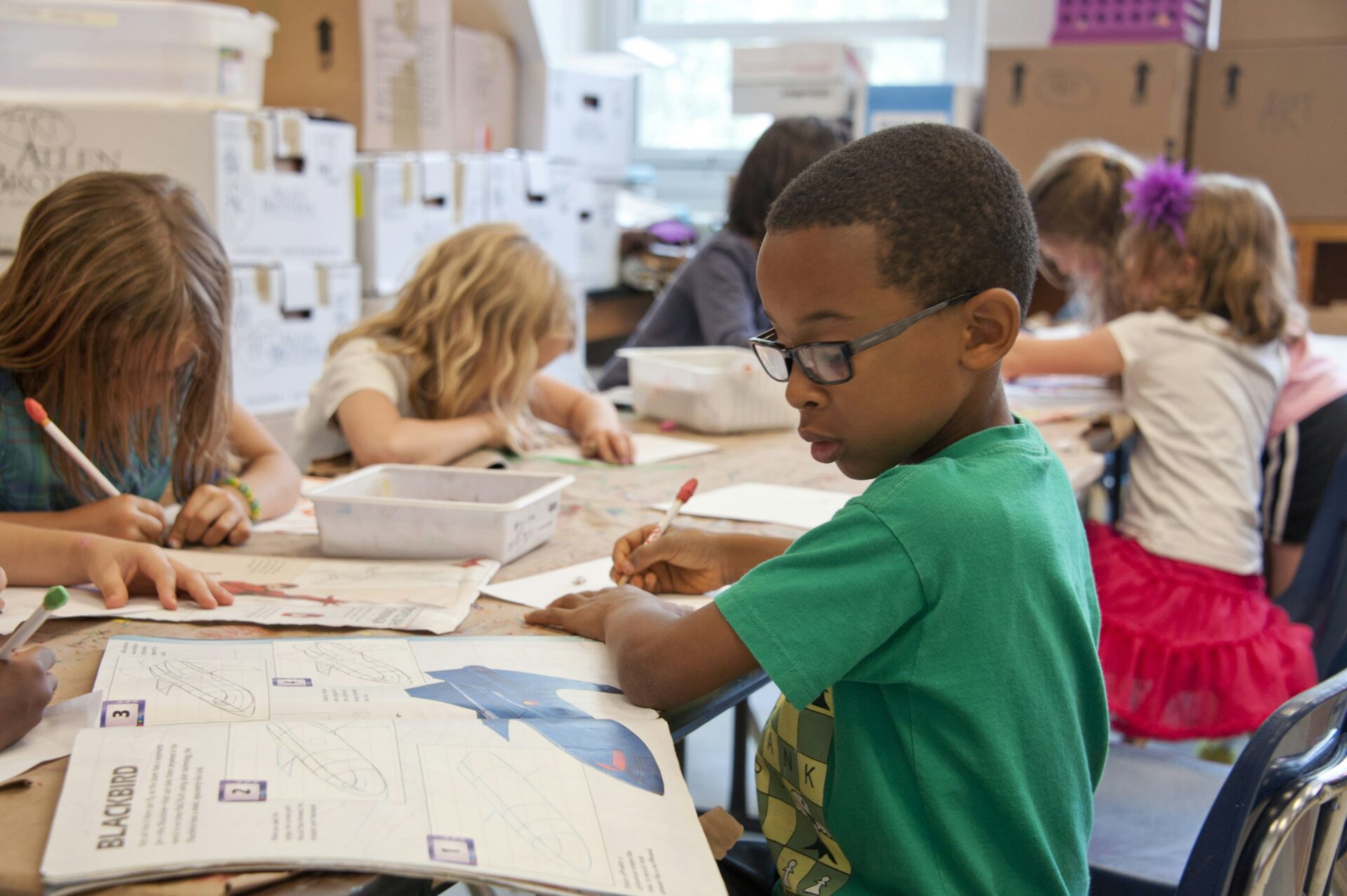 School classroom, elementary school NJ