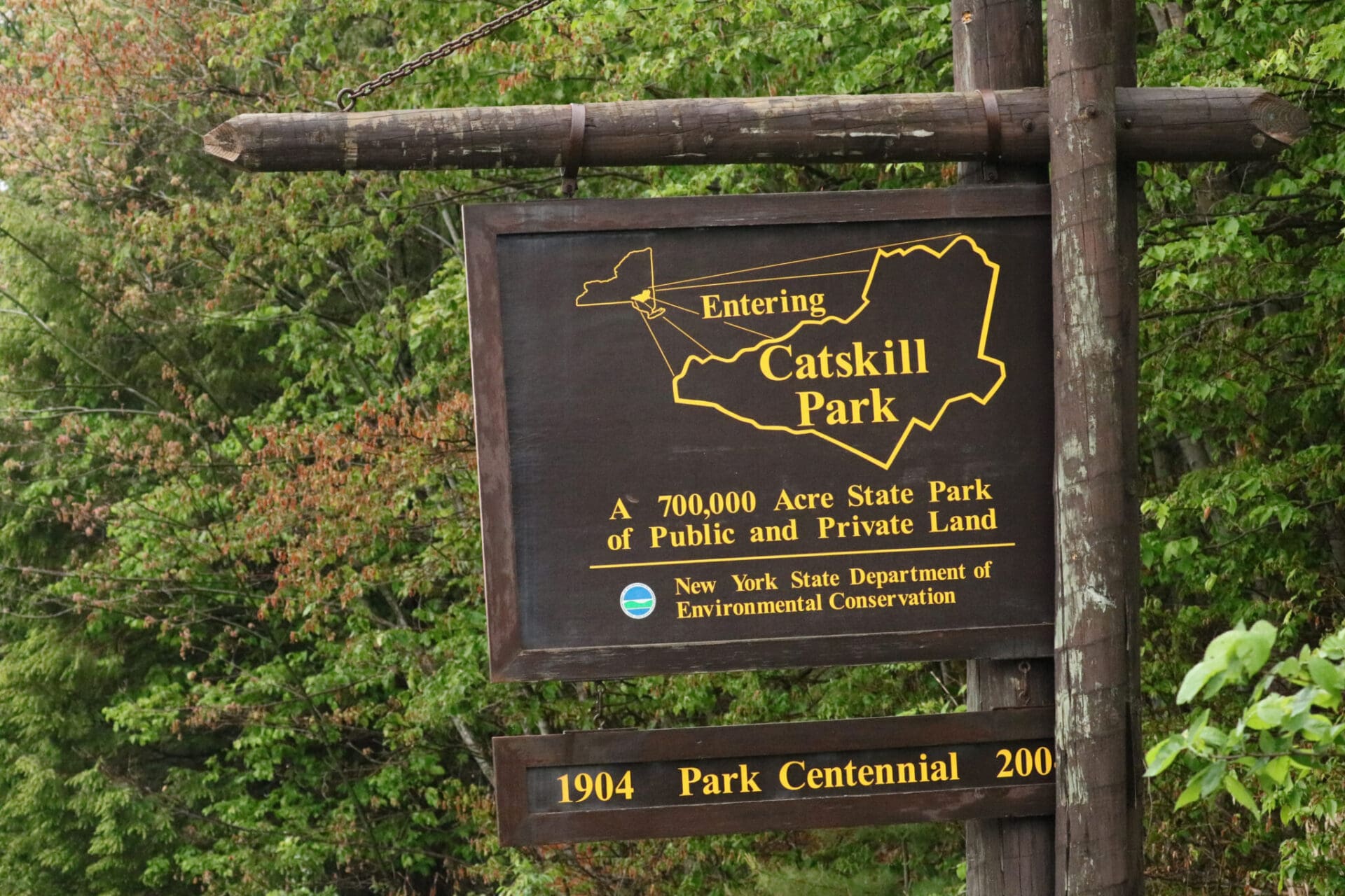 catskill park sign