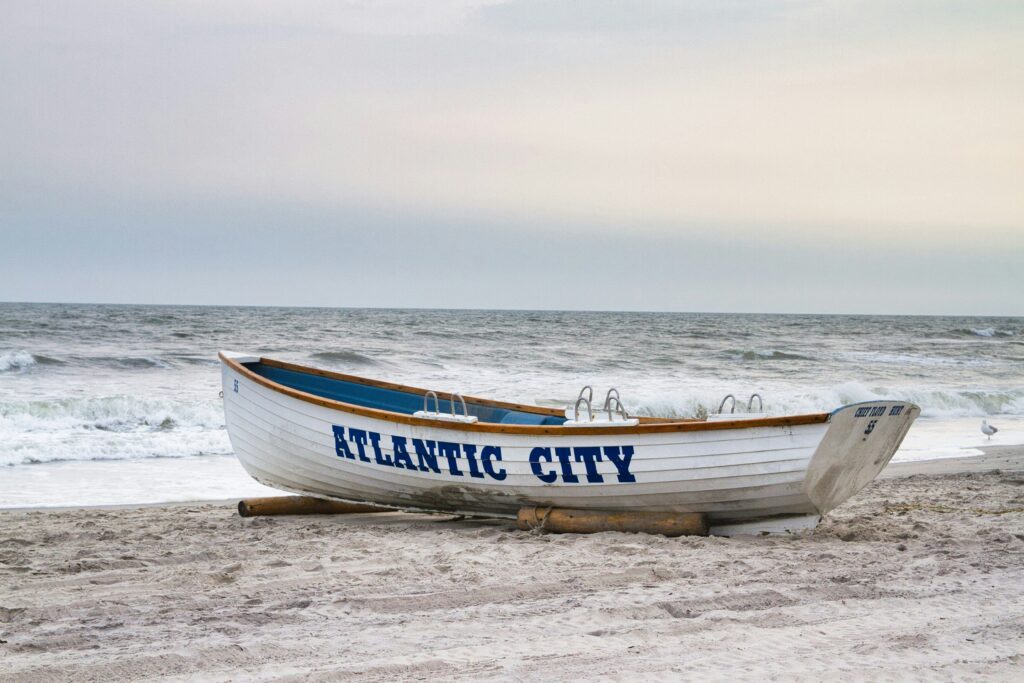 Atlantic City free beach in new jersey