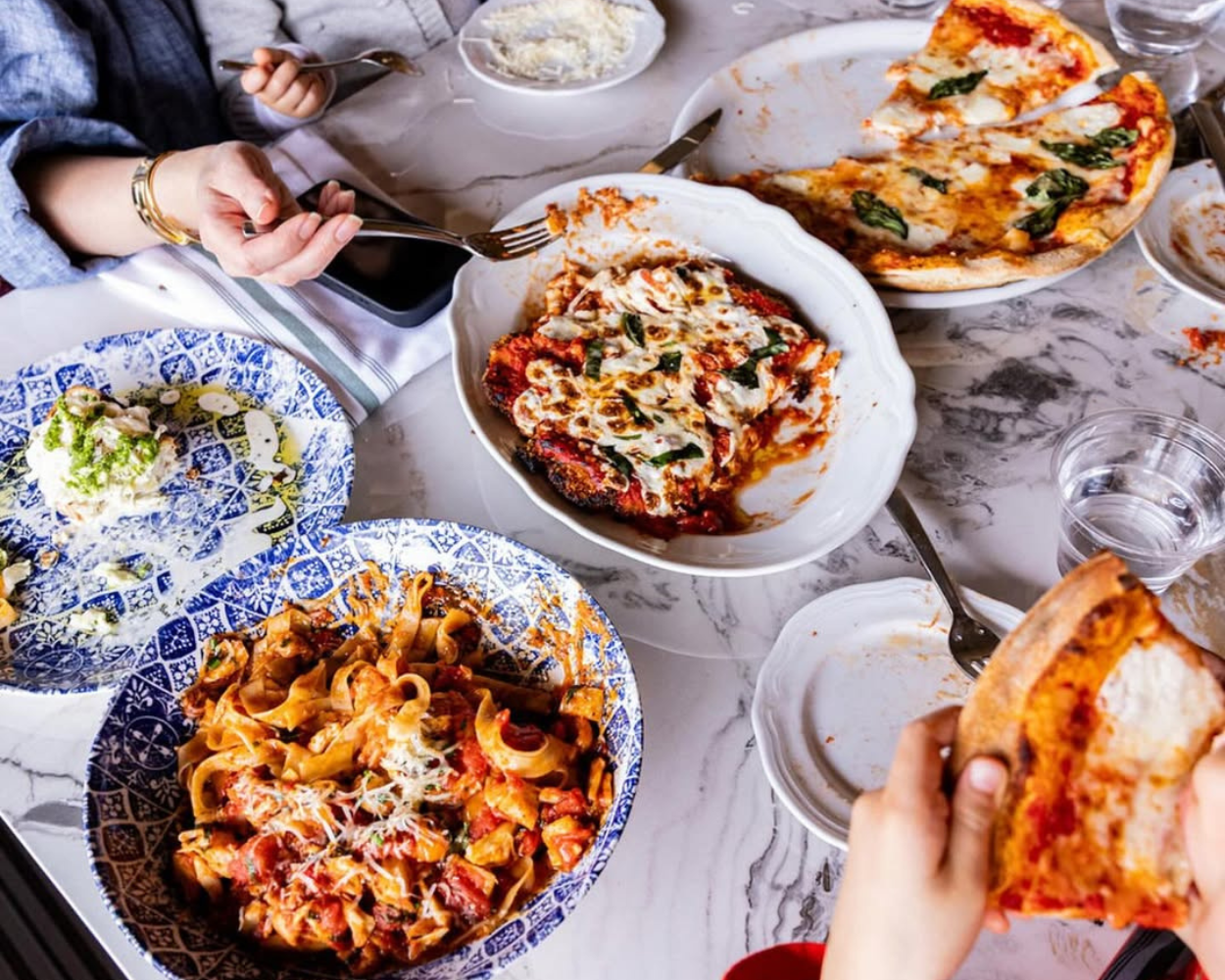 Osteria LK, Maplewood, NJ chicken parm, fettucine and more
