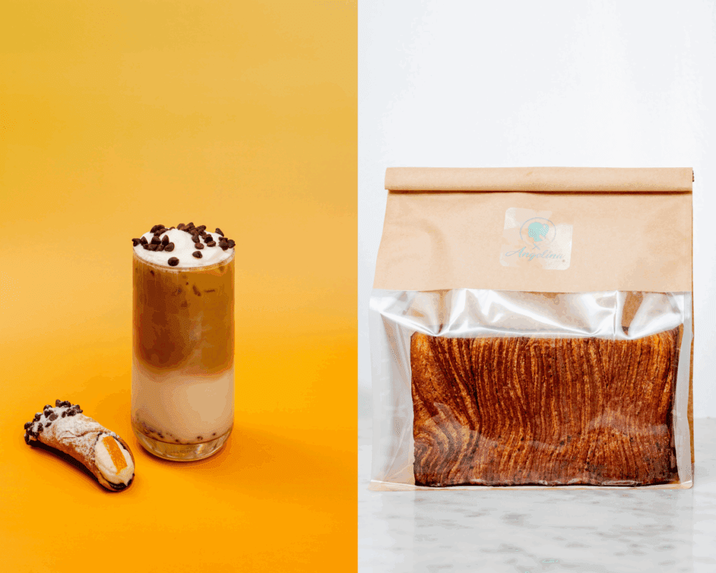 Cannoli Latte and Tissue Bread - Angelina Bakery