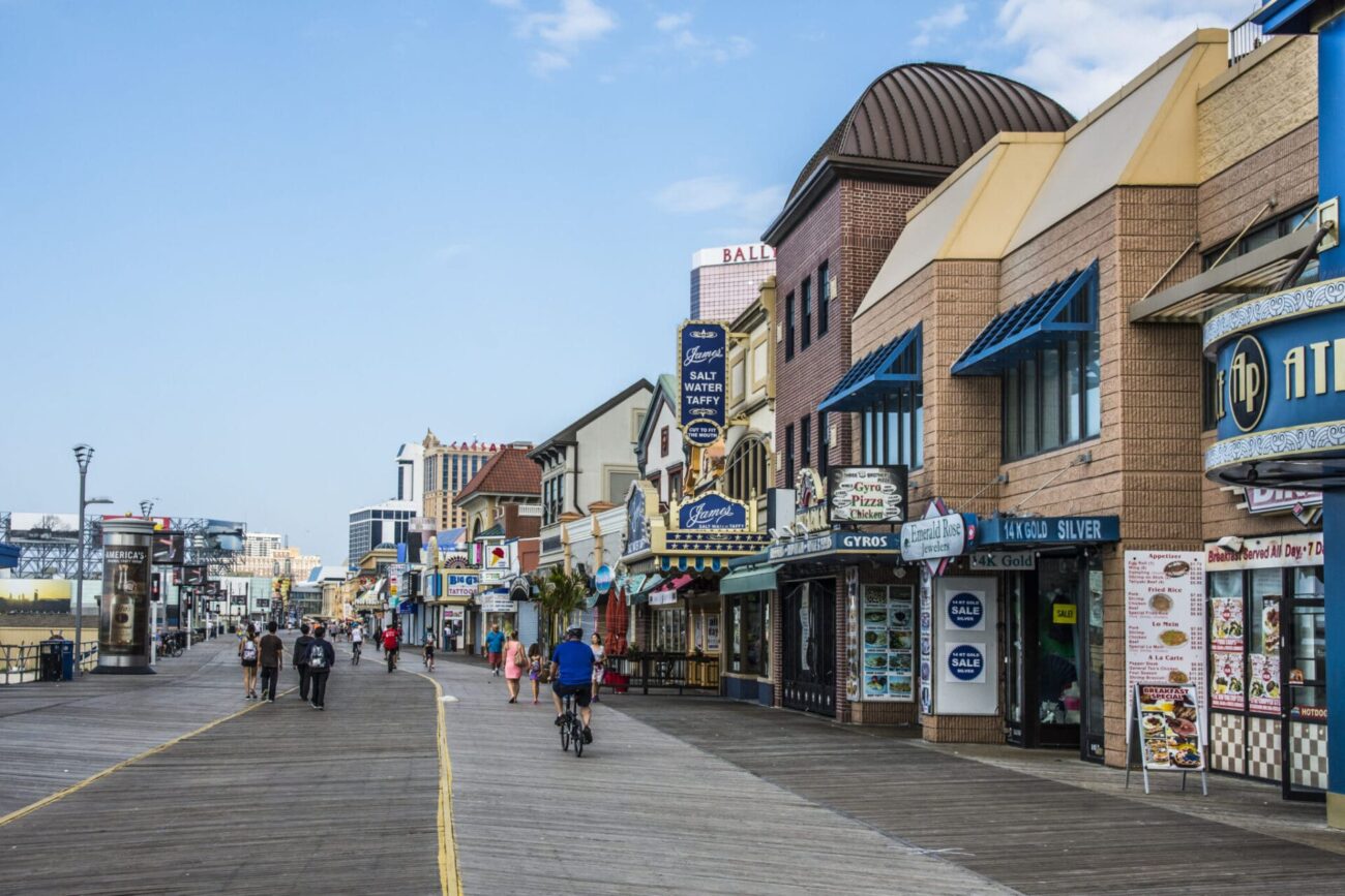 Atlantic City boardwalk