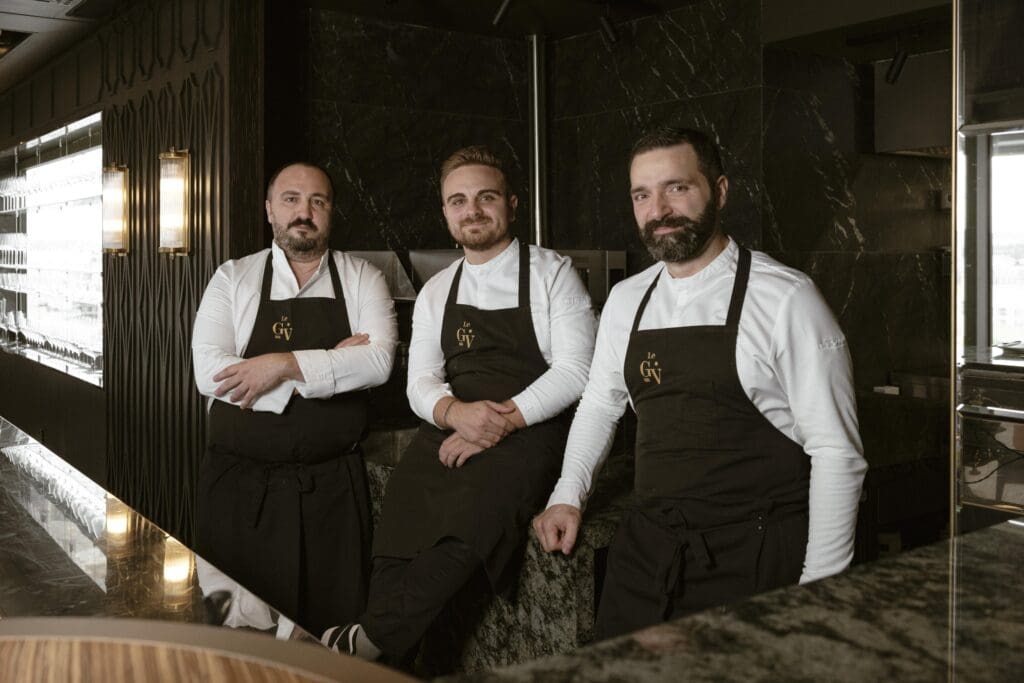 Chefs from Le GV, a Michelin-Starred restaurant in Silema, Malta