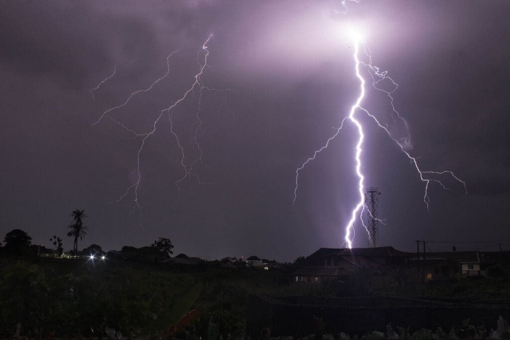 lightning strike