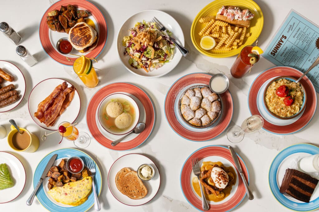 A full spread at Sunny's | Photos courtesy of STARR Restaurants