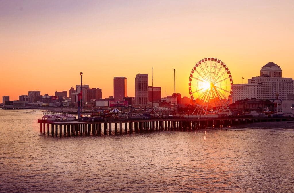 Atlantic City's famous Steel Pier