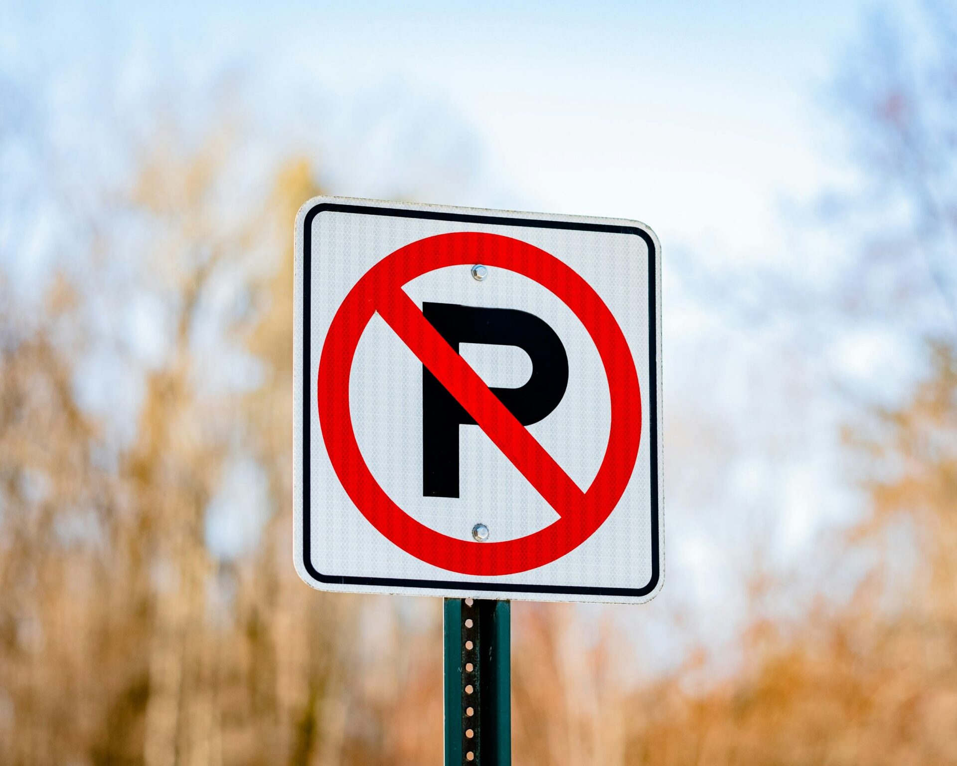 No Parking sign - Automated parking camera in Hoboken