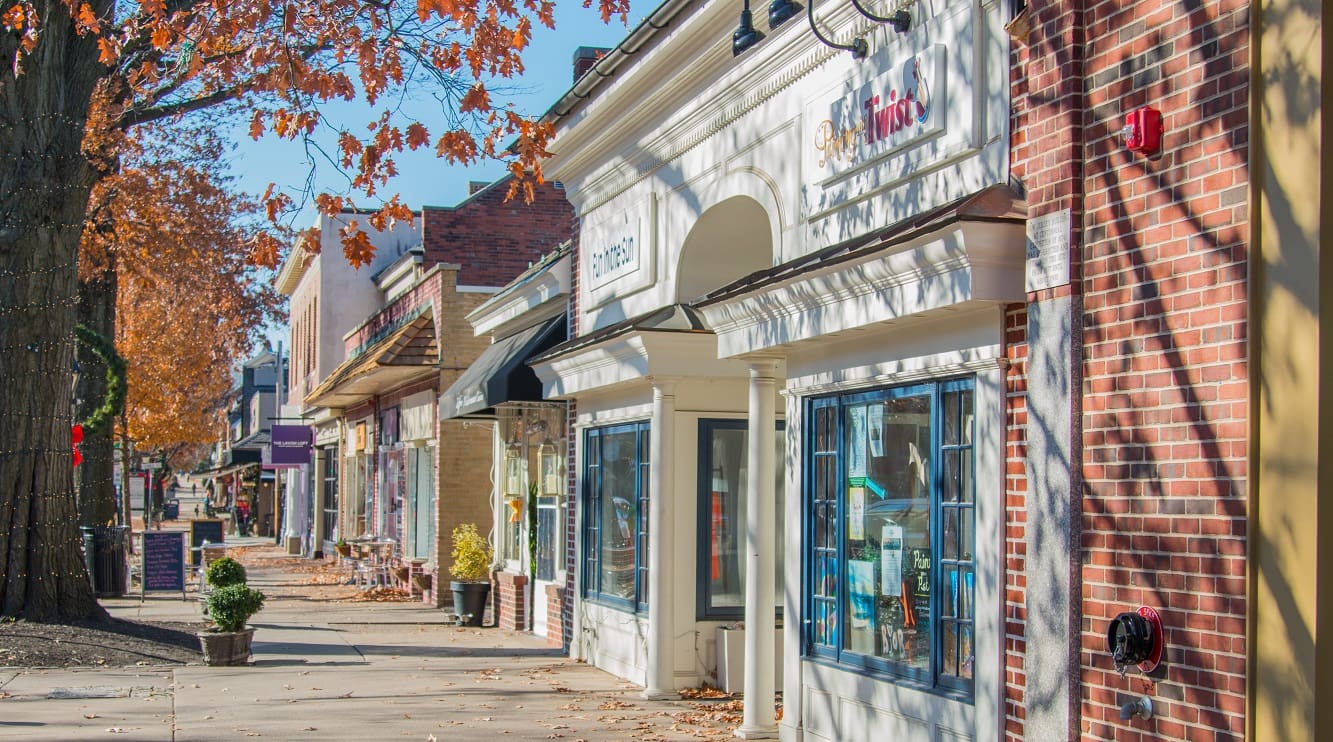 Haddonfield, NJ - best main streets in new jersey