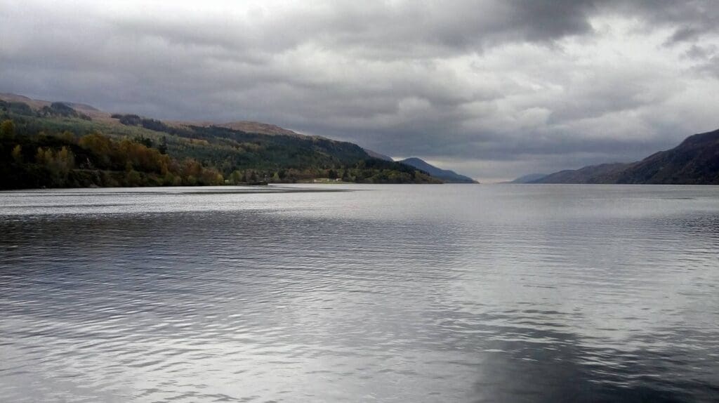 Loch Ness in the Scottish Highlands