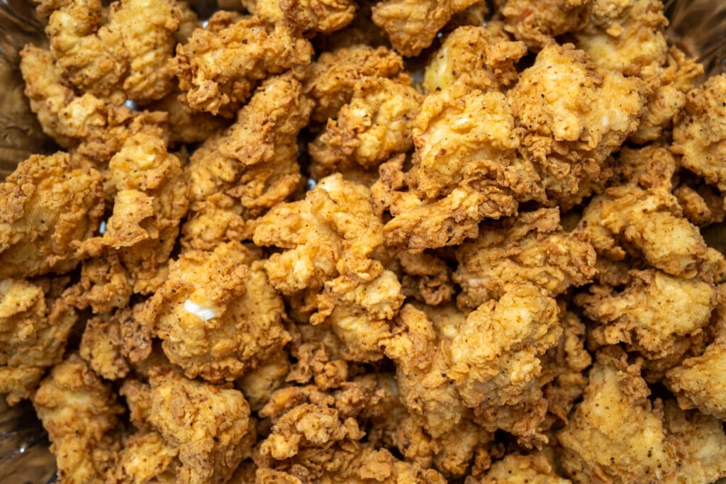 Chicken nuggets from The Nugget Spot