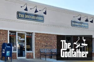 New Jersey pizzeria The Doughfather faces a logo dispute with Paramount Pictures over similarities to The Godfather.
