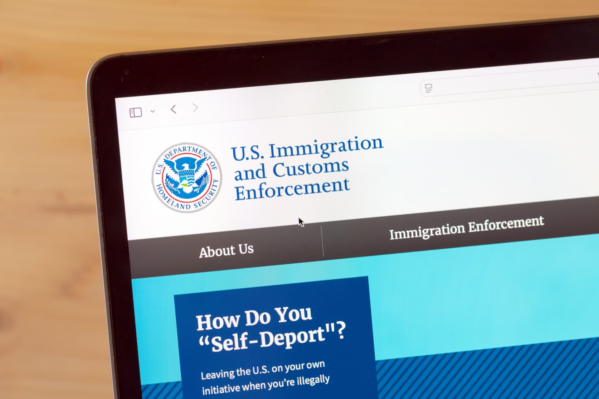 self-deport ICE
