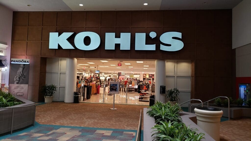 Kohl's entrance