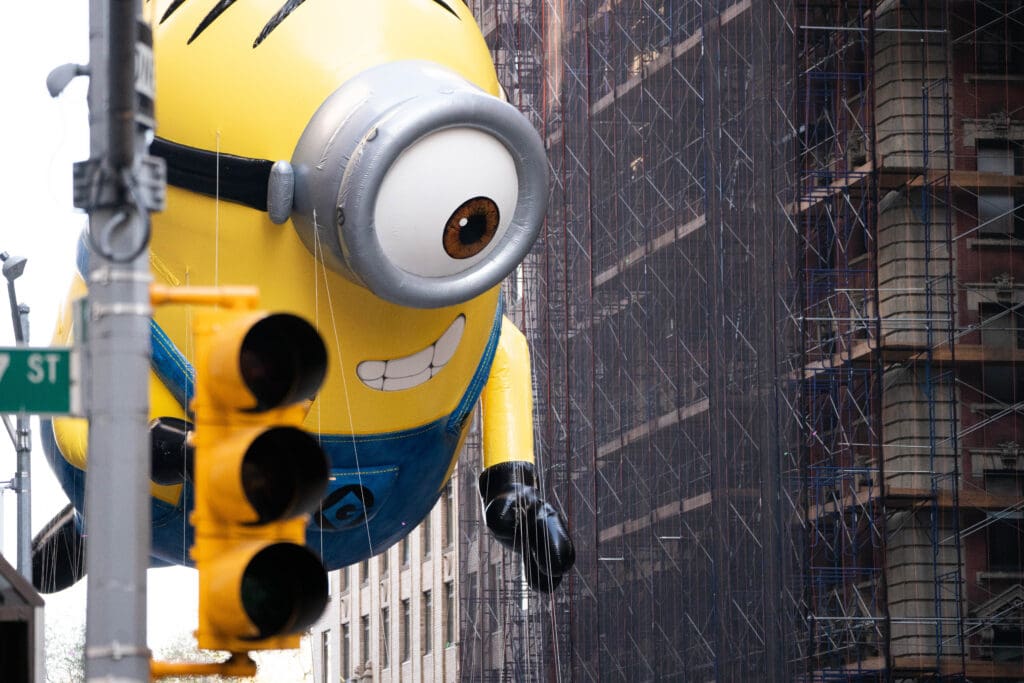 Stuart the Minion balloon