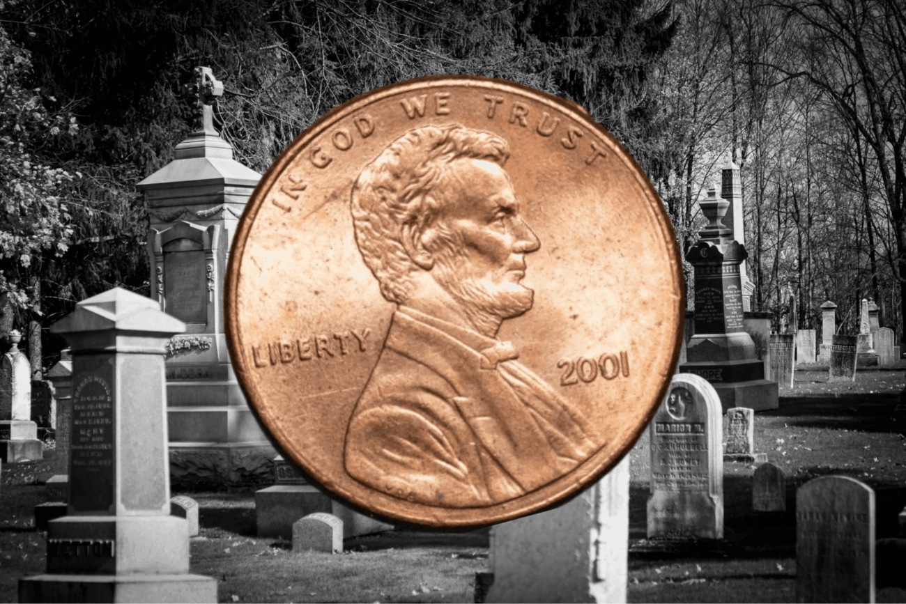 U.S. Mint officials strike the final penny in Philadelphia, marking the end of the one-cent coin after 232 years.