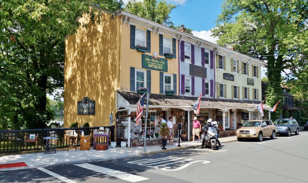 6 NJ towns for first time visitors. Lambertville, NJ.