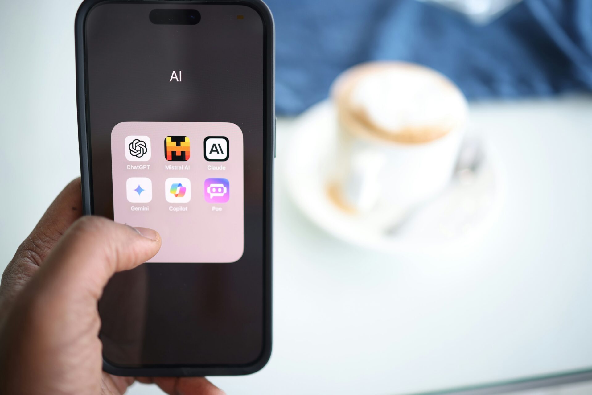AI apps including ChatGPT and Gemini on an iPhone, $20M AI Fund Fuels New Jersey Startups