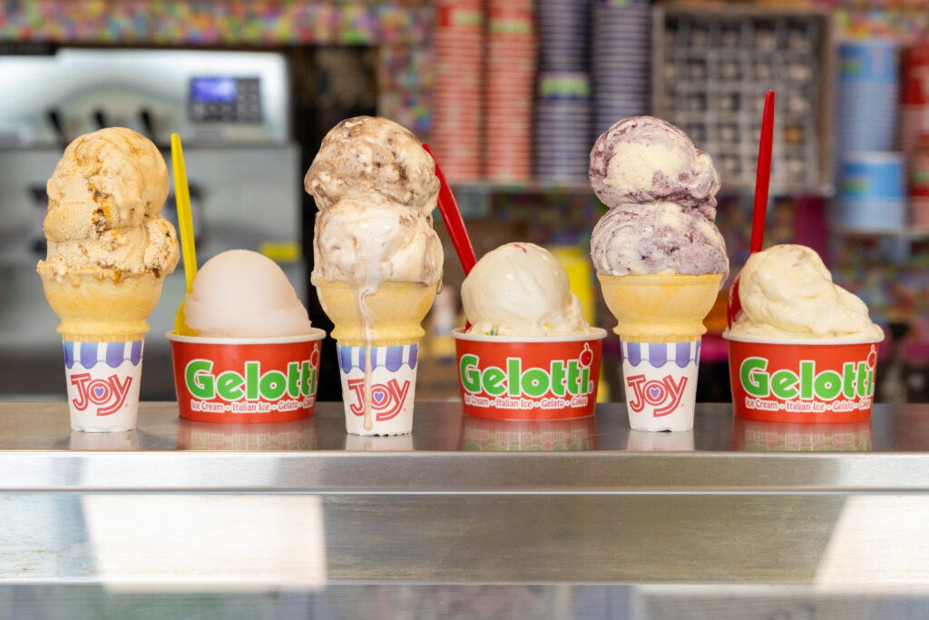 Dozens of flavors to choose from at Gelotti in Paterson