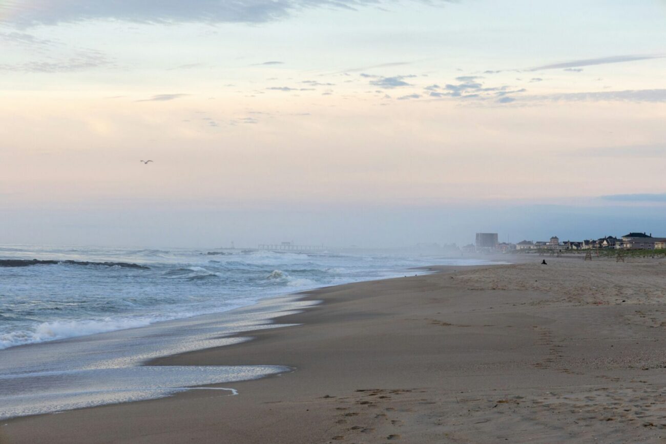 Jersey Shore beach