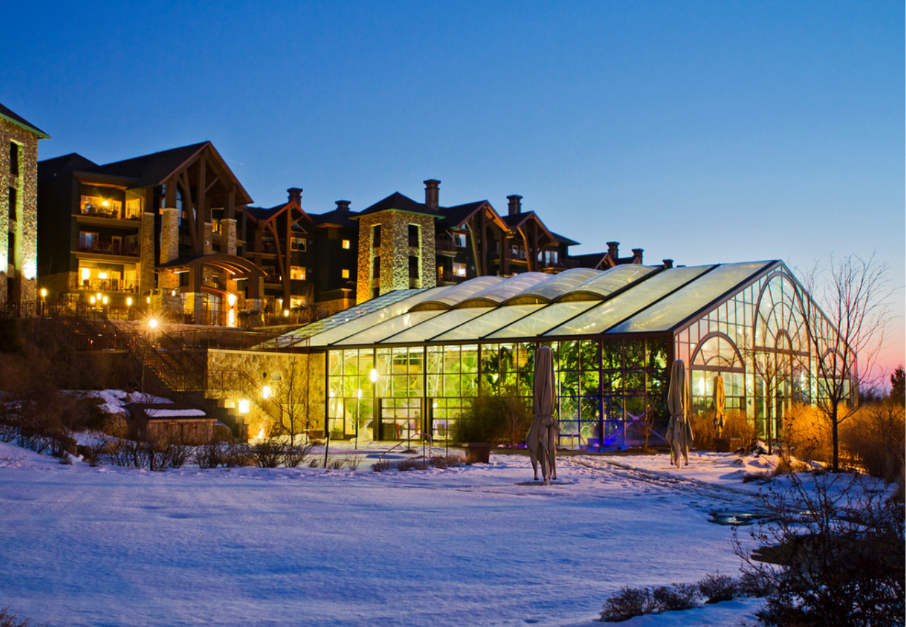 Crystal Springs winter exterior